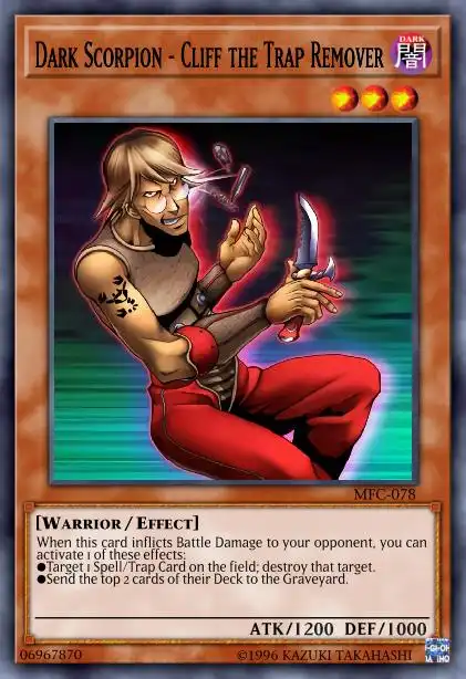 Edison Rulings for Dark Scorpion - Cliff the Trap Remover